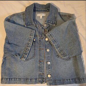 Short Sleeved Denim Jacket